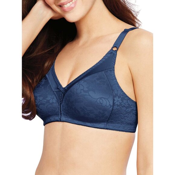 NWT Bali Bra Double Support M-Frame Cushioned Flexible Fit In The Blue 36C - Picture 5 of 11